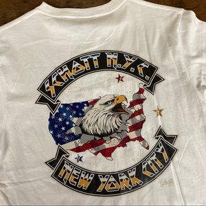 Schott NYC USA Eagle Tee Shirt